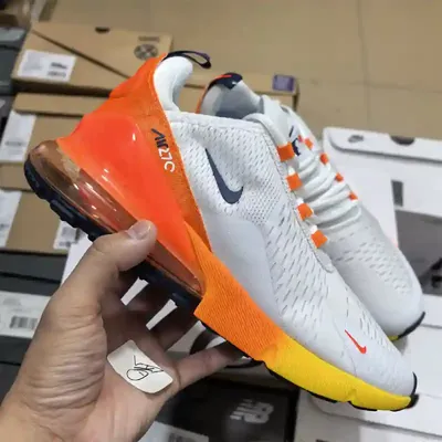 NIKE AIR MAX WHITE-ORANGE1:1